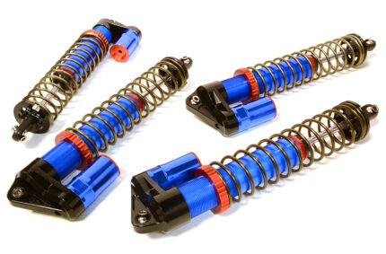 Billet Machined Piggyback Shock Set (4) for Traxxas X-Maxx 4X4