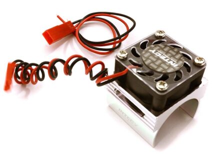 Super Brushless Motor Heatsink+Cooling Fan for Traxxas 1/16 ERevo, Slash, Summit
