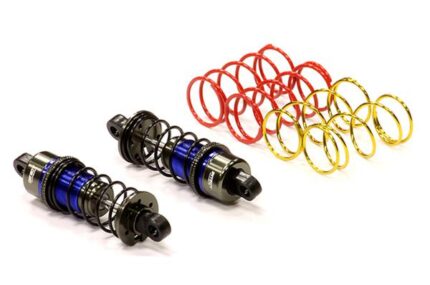 Billet Machined XSR7 Shock Set for 1/10 Touring Car & Drift Car (L=56mm-59mm)