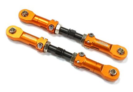 Billet Machined Alloy Rear Upper Linkage Set for Traxxas Slash 4X4 & Rustler 4X4