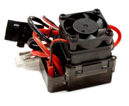 Type III Rock Crawler ESC w/ Drag Brake + Fan (Limit: 55T Motor & 7.2V Input)