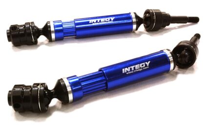 Dual Joint Telescopic Front Drive Shafts for TRX 1/10 Stampede 4X4 & Slash 4X4