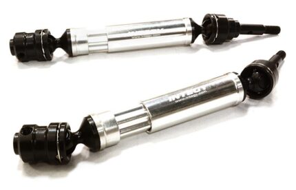 Dual Joint Telescopic Front Drive Shafts for TRX 1/10 Stampede 4X4 & Slash 4X4