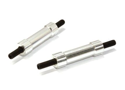 Billet Machined 25mm Aluminum Linkages (2) M3 Threaded for 1/10 Scale Crawler