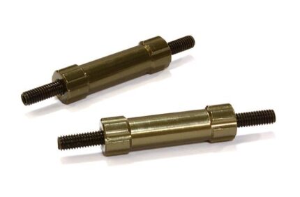 Billet Machined 30mm Aluminum Linkages (2) M3 Threaded for 1/10 Scale Crawler