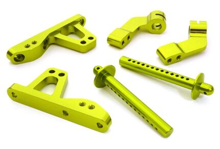 Billet Machined Front Body Mount Set for HPI 1/10 Jumpshot MT & ST