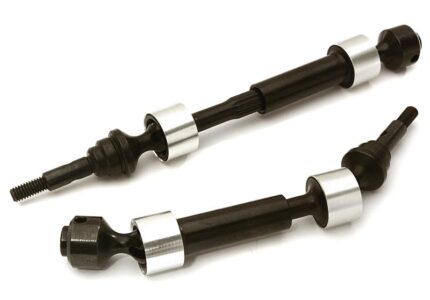 Dual Joint Telescopic Front Drive Shafts for TRX 1/10 Stampede 4X4 & Slash 4X4