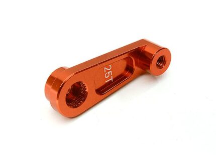 Red Billet Machined Alloy Steering Servo Horn 25T for Traxxas TRX-4 (r=22mm)