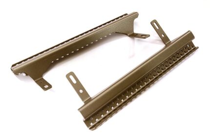 Alloy Machined Side Step Plate Set for Traxxas TRX-4 Scale & Trail Crawler
