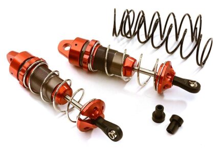 Machined 90mm Front Big Bore Shocks for Traxxas 1/10 Stampede, Rustler & Slash