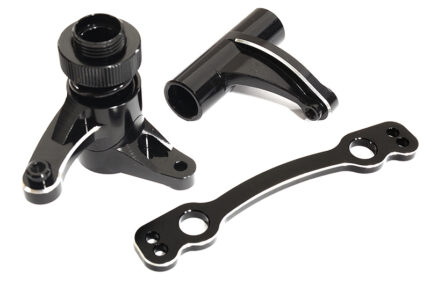 Billet Machined Alloy Steering Bellcrank Set for Arrma 1/8 Kraton 6S BLX