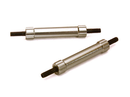 Billet Machined 35mm Aluminum Linkages (2) M3 Threaded for 1/10 Scale Crawler