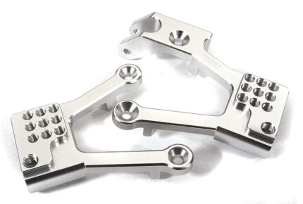 Billet Machined Alloy Front Shock Towers for Axial 1/10 SCX10 II 6X6 Off-Road