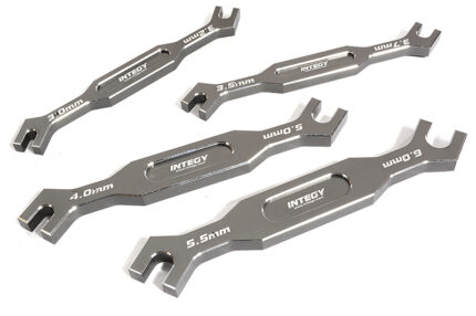 Gun Complete Turnbuckle Wrench Set (8 Sizes) - 3, 3.2, 3.5, 3.7, 4, 5, 5.5 & 6mm