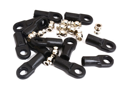 M4 Size 22mm length Ball Ends Tie Rod Ends w/ 3mm Ball Links for Traxxas & Axial