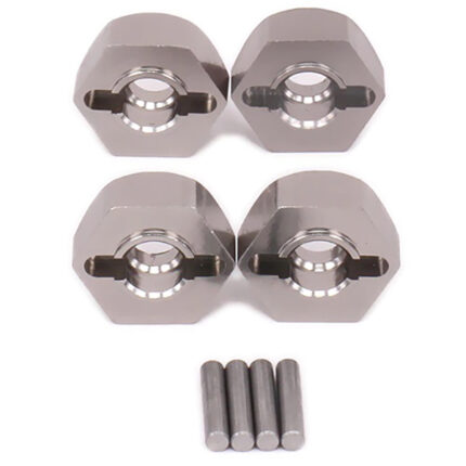 12mm Hex Wheel (4) Hub 5mm Thick for 1/10 Traxxas, Axial, Tamiya, Drift & TC