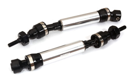 Dual Joint Telescopic Front Drive Shafts for TRX 1/10 Stampede 4X4 & Slash 4X4