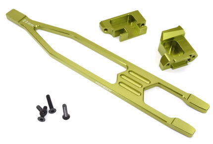 Billet Machined Battery Plate & Mount Set for Traxxas Slash 4X4 LCG Chassis