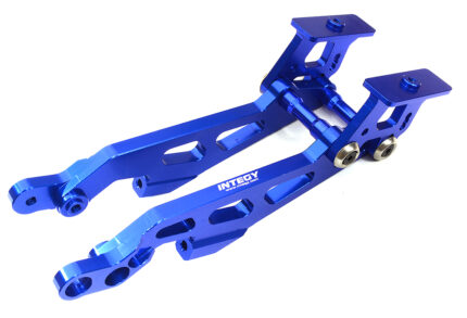 Alloy Wing Mount Set for Arrma 1/8 Kraton 6S BLX V5 - Blue Machined Billet