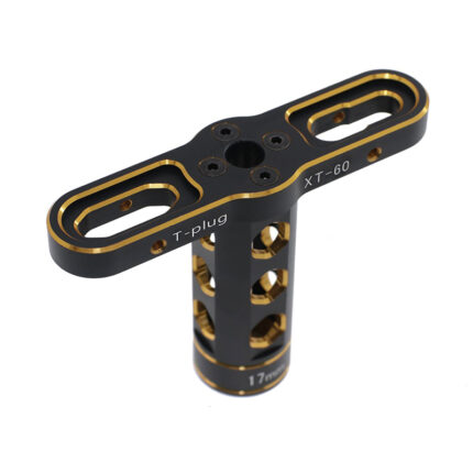 Hex Socket Wrench for 17mm Hex Wheel Nut with Connector Soldering Stand - Gold