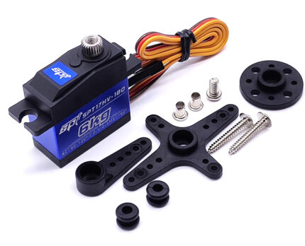 SPT17HV-180/6kg/17g MG 28x13x29mm High-Speed Mini HV Servo 0.09s for RC Models