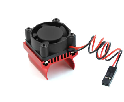 Alloy Machined Heatsink w/ Cooling Fan for Traxxas 1/18 TRX-4M Crawler