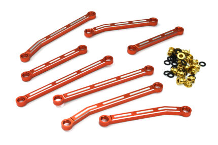 Alloy Machined Suspension Linkages (8) for Traxxas 1/18 TRX-4M Crawler