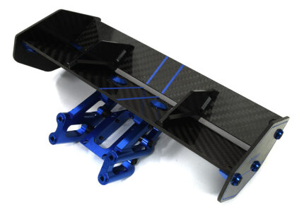 Carbon Fiber Rear Aero Wing Kit for Arrma 1/10 Kraton 4X4 4S V2 BLX