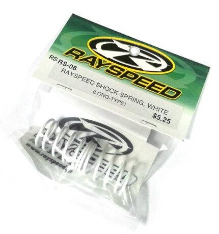 Rayspeed RS-06 Shock Spring White for 1/10 RC Touring Car