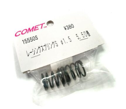 Comet 15550S Shock Spring 1.5mm 5.5 Coils for 1/10 RC Touring Car