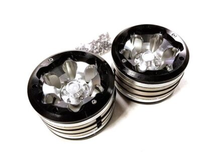 Alloy 2.2 Beadlock Wheel (2) w/ 12mm Hex for Rock Crawler (new, as-is)