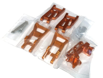 Replacement Suspension Arm + Bulkhead for T6739ORANGE