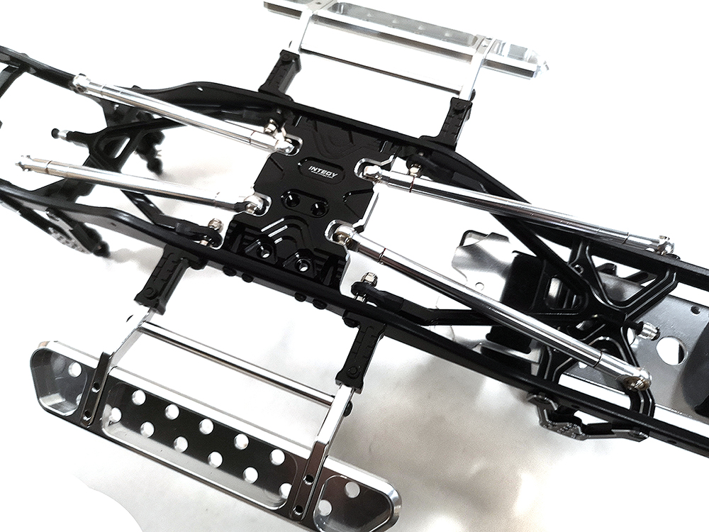 Alloy Ladder Frame Chassis Kit w/ Hop-up Combo for SCX-10, Dingo Honcho Jeep - Image 3