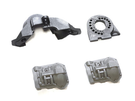 Original Traxxas TRX-4 Diff Covers, Motor Cover & Mount (like new, take-off)