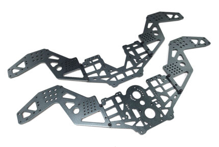 Original Losi Chassis Side Plate Set for LMT Monster Truck (like new, take-off)