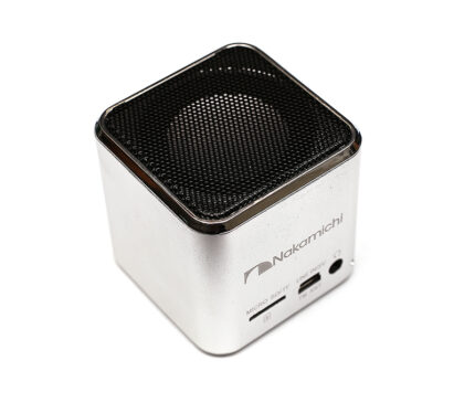 Nakamichi Silver Mini Plus Speaker (used, battery will not charge)