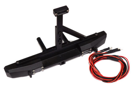 Realistic 1/10 Rear Bumper with Lights for TRX-4 & SCX-10