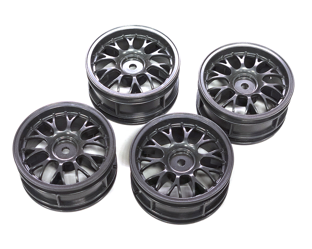 Tamiya Grey 26mm Touring Car Wheels