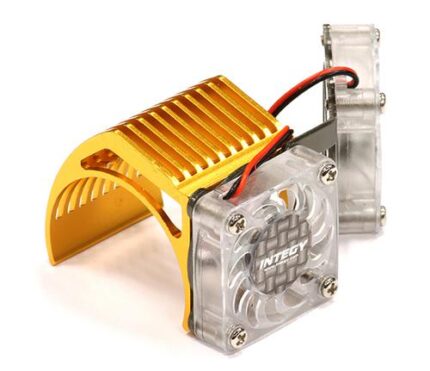 Twin Motor Cooling Fan + Heatsink 540/550