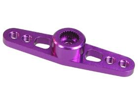 3Racing 3.0 mm Aluminum Double Servo Arm for Ko Propo/Sanwa - Purple