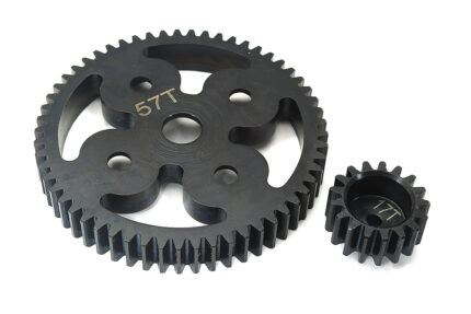 HD Steel Gear Set 17T+57T for HPI Baja 5B, 5T & 5B2.0