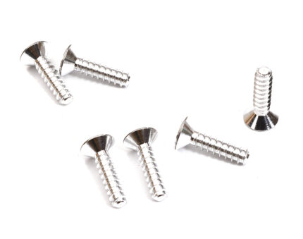 7075 Lightweight Aluminum Flat Head Tapping Screw (6) 3x12mm
