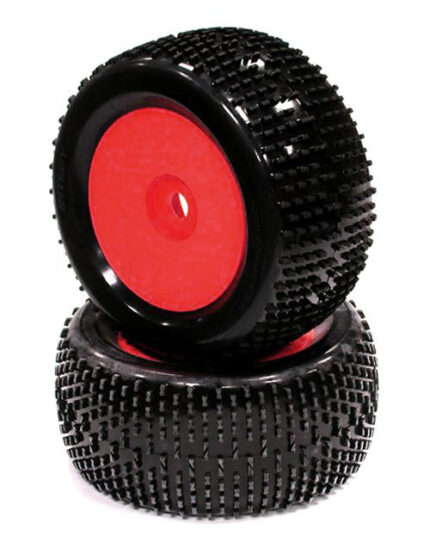 Monster & 1/8 Truggy 3.2 Dish Wheel + Tire (2) H-Pattern 17mm (O.D.=135mm)