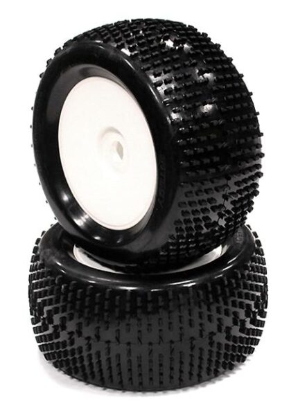 Monster & 1/8 Truggy 3.2 Dish Wheel + Tire (2) H-Pattern 17mm (O.D.=135mm)