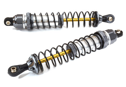MSR11 108mm Rock Crawler Shock Absorber Set - Silver (2-Pack)