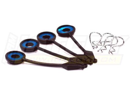 Large Body Pin w/ Holder System (4) for 1/8 Scale