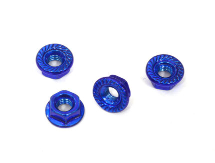 Steel M4 Size Color Wheel Nut 4pcs Set