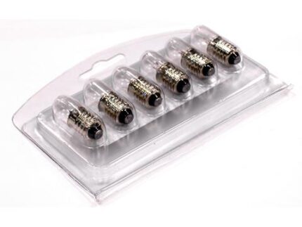 High Current 1.5V Mini Light Bulb (6) for Battery Discharging