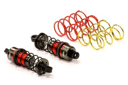 Billet Machined XSR7 Shock Set for 1/10 Touring Car & Drift Car (L=56mm-59mm)