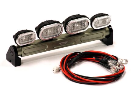 Realistic Roof Top Spot Light Set (4) LED White w/ Adj. Housing for 1/10 1/8 1/5